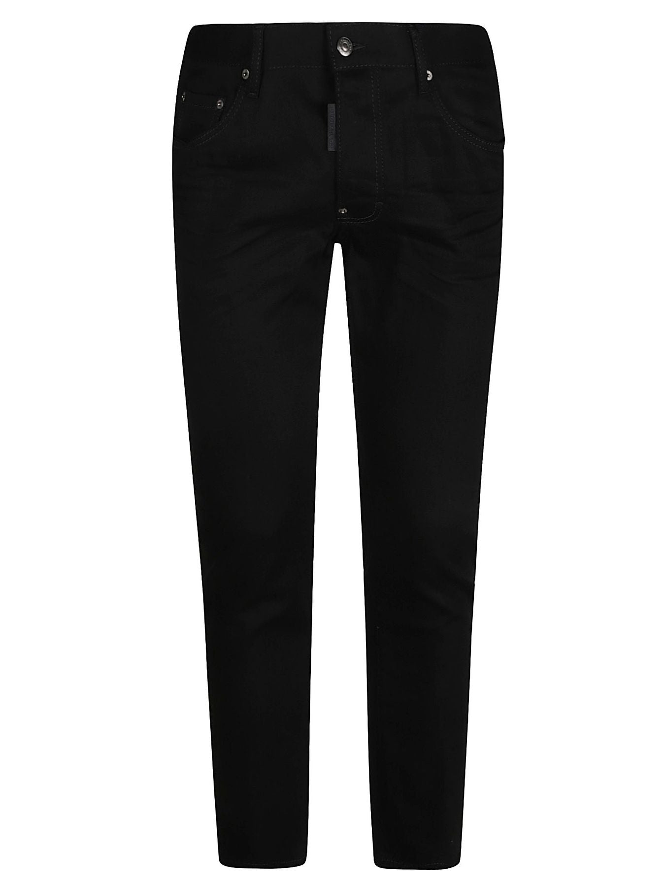 Skater Jean Nero Pantalone