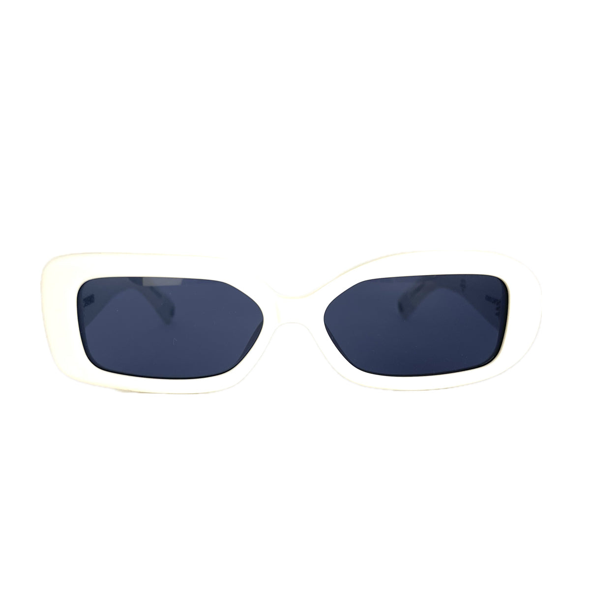 Jacquemus Les lunettes Rond Carré JAC 11 C2 White Bianco Acetate Occhiali Sole