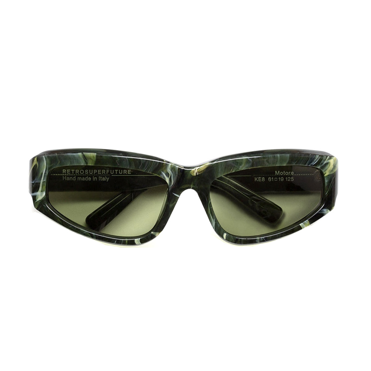 Motore tartaruga KE8 Verde Acetate Occhiali Sole