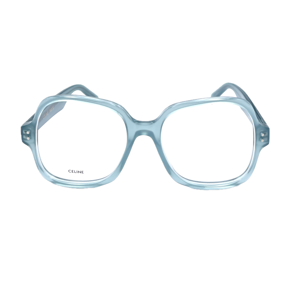 CL50148I THIN 2 DOTS 093 Turchese Acetate Occhiali Vista