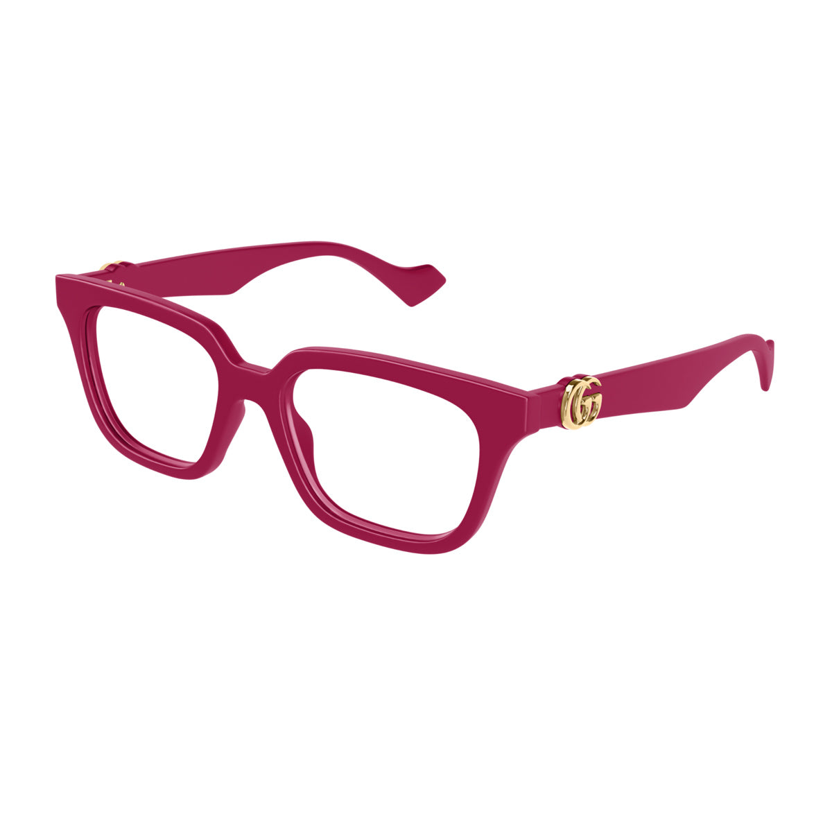 Gucci GG1536O Linea GG LOGO 012 Red Rosa Acetate Occhiali Da Vista