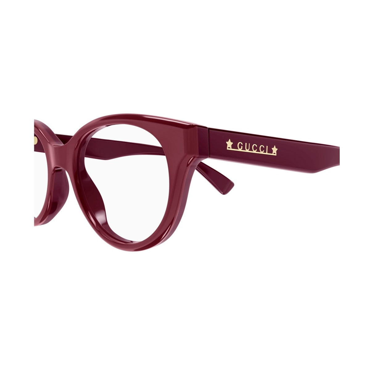 Gucci GG1590O Linea Lettering Rosso Acetate Occhiali Vista