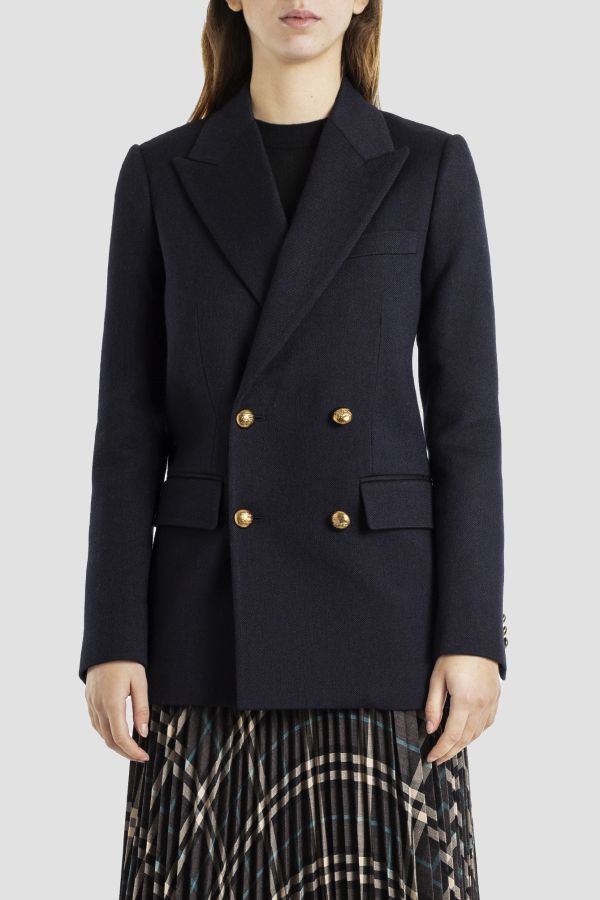Burberry Wool blazer in navy