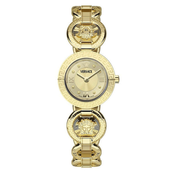 Versace Womens Greca Gold