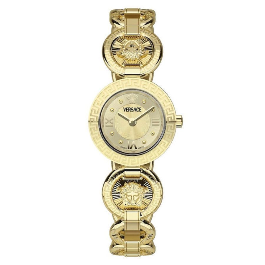 Versace Womens Greca Gold
