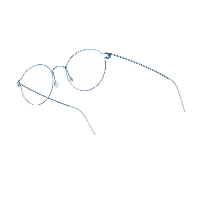Lindberg Kid Teen Air Rim Lucas P20-P20-P20 Light Blu Titanium Occhiali Da Vista
