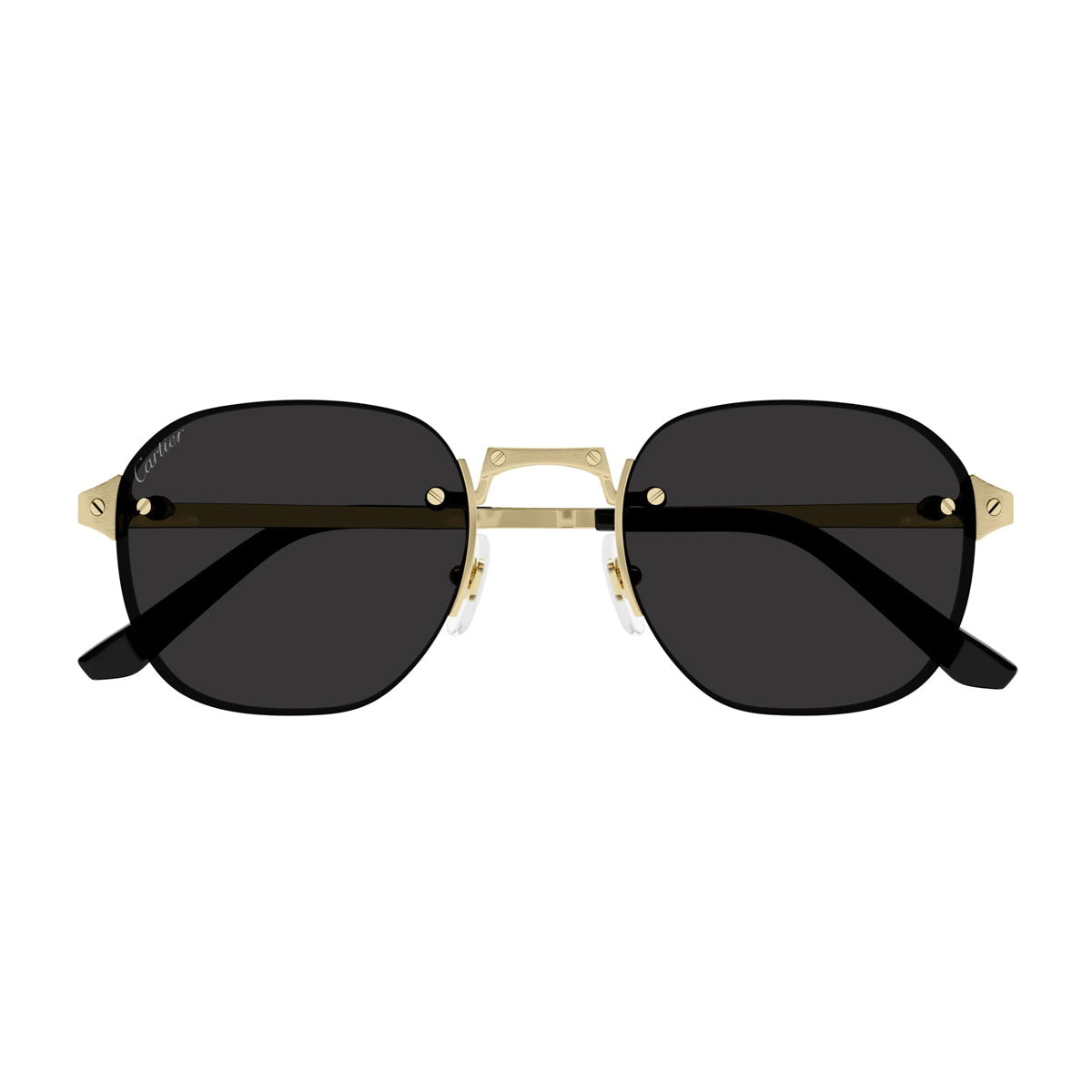 CT0459S SANTOS DE CARTIER 001 Gold Oro Metal Occhiali Sole