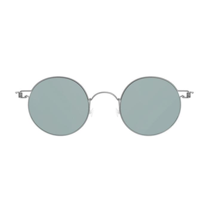 Lindberg Sun Titanium Rim 8222 Colour 10-10-10-SL112 Silver Argento Occhiali Da Sole