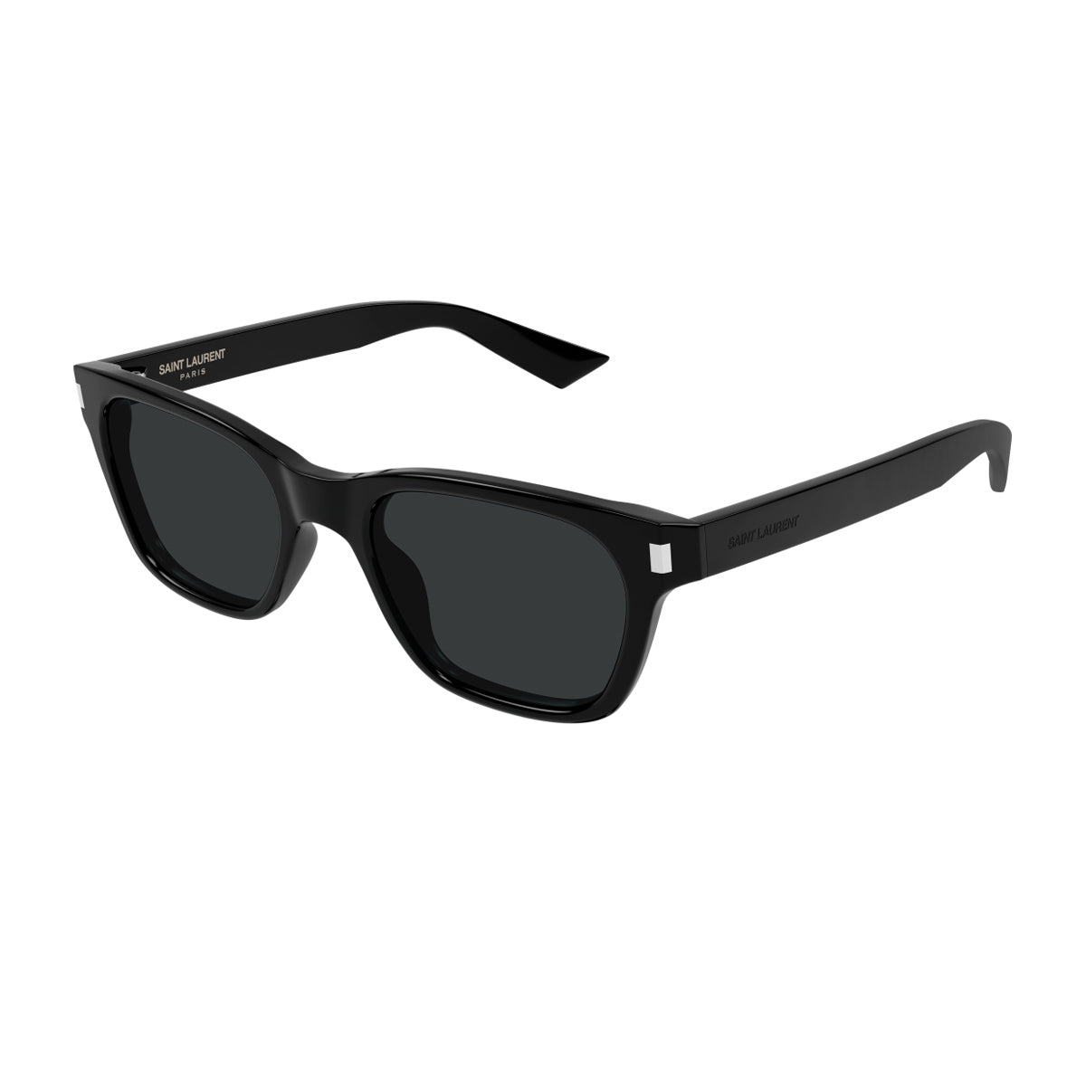 Saint Laurent SL 874 Linea Corner Angle 001 Black Nero Recycled Acetate Occhiali Da Sole