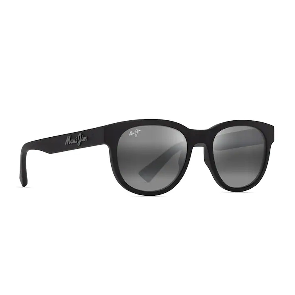 Maui Jim Maoli Nero Opaco Acetate Occhiali Da Sole
