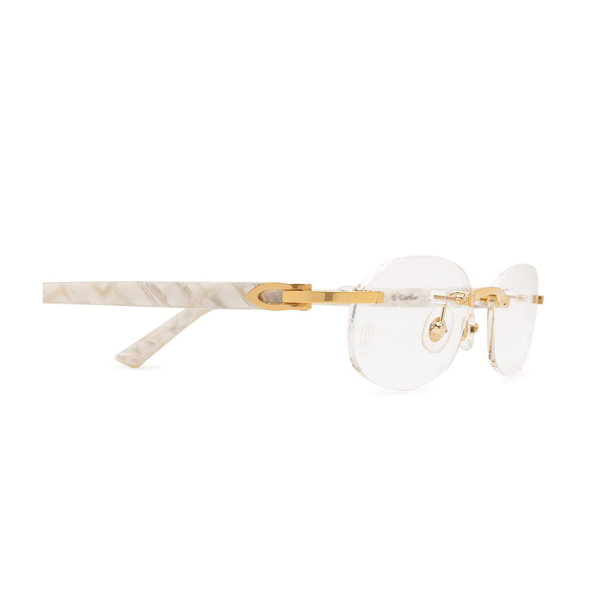 CT0056O 002 Oro Metal Occhiali Vista