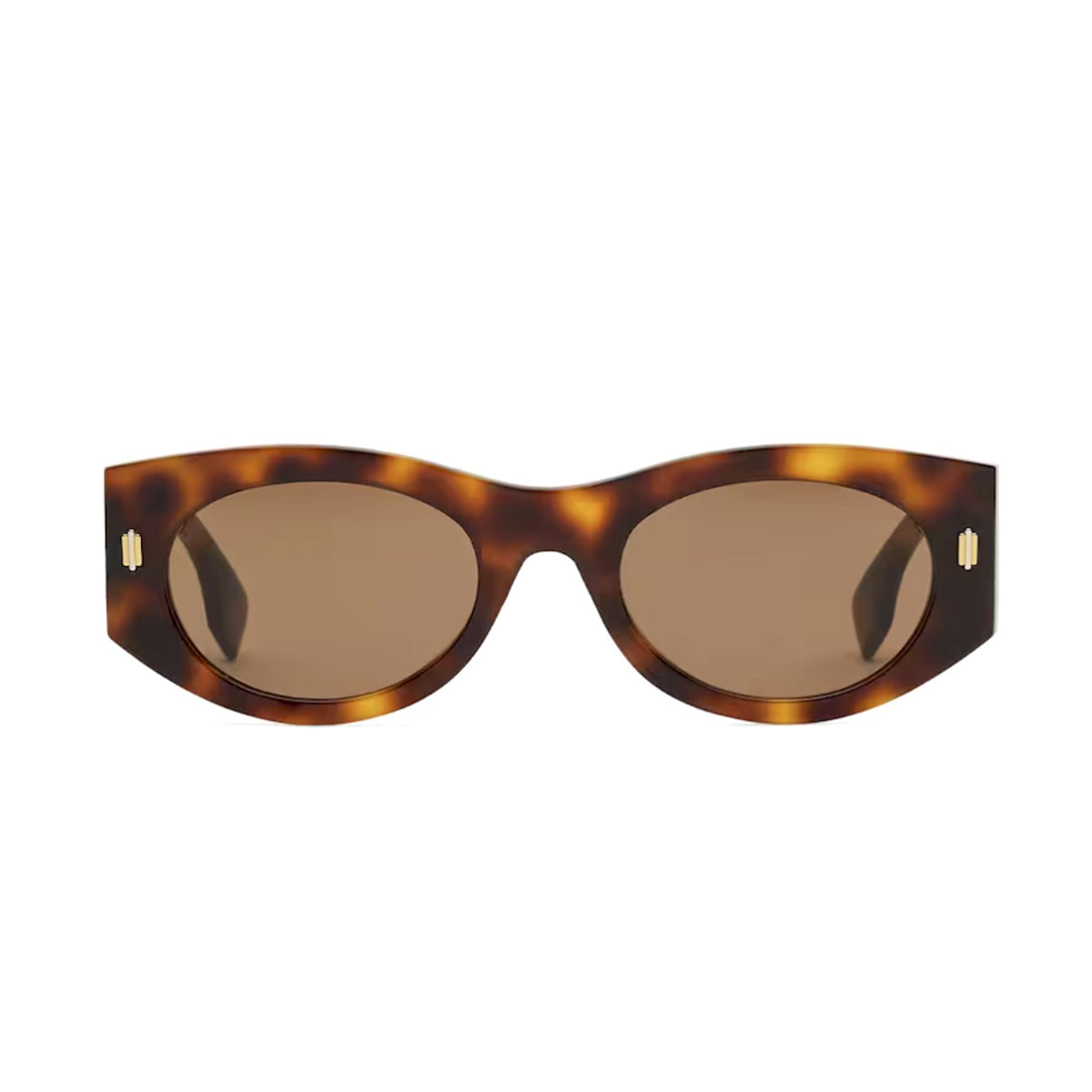 FE40125I Roma 53e Marrone Acetate/metal Occhiali Sole