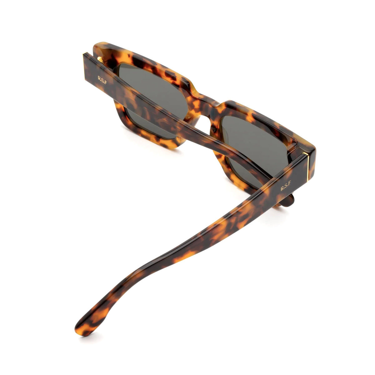 Storia SPOTTED HAVANA Arancione Acetate Occhiali Sole