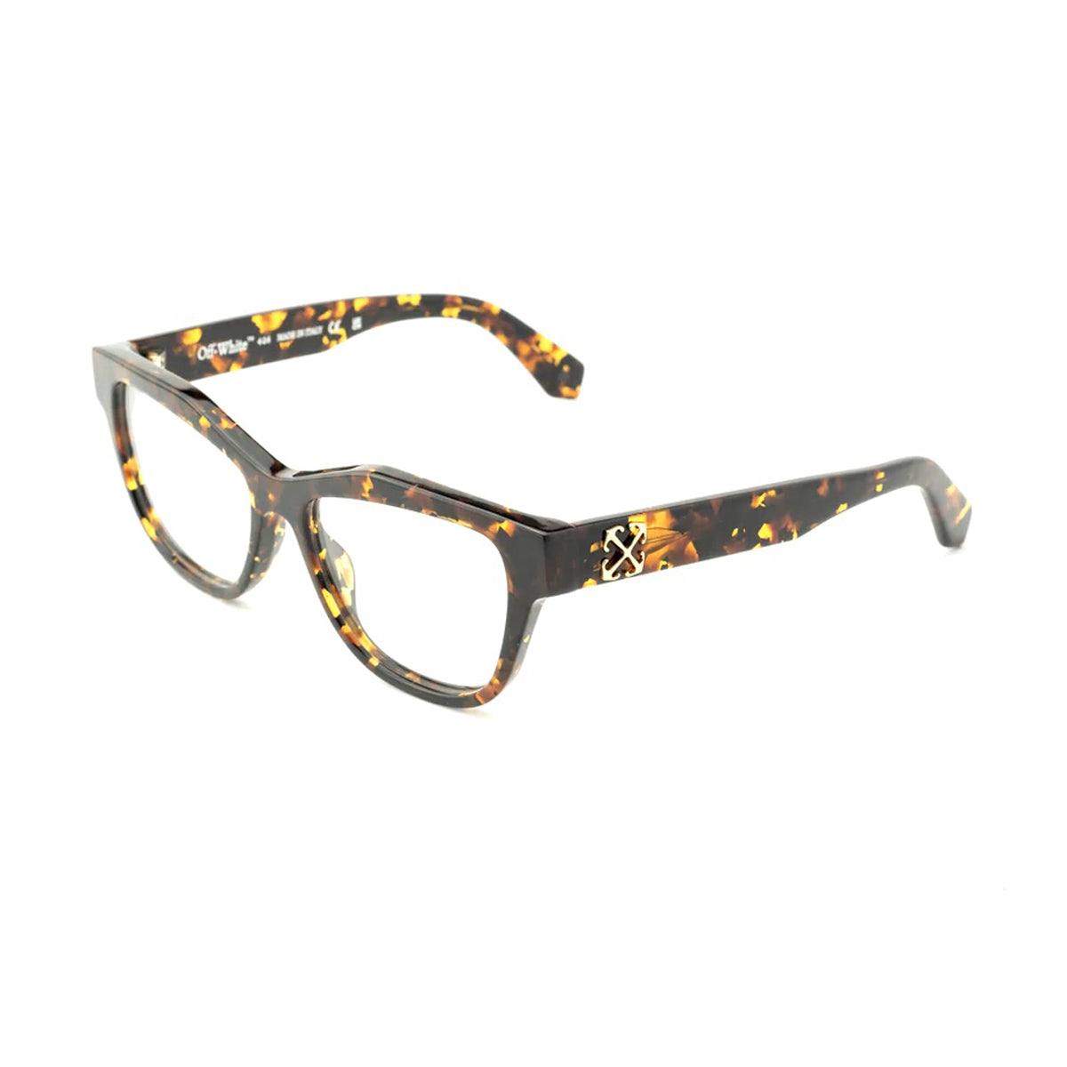 Off White OERJ07G STYLE 7G 6000 Havana Black Marrone Acetate Occhiali Da Vista