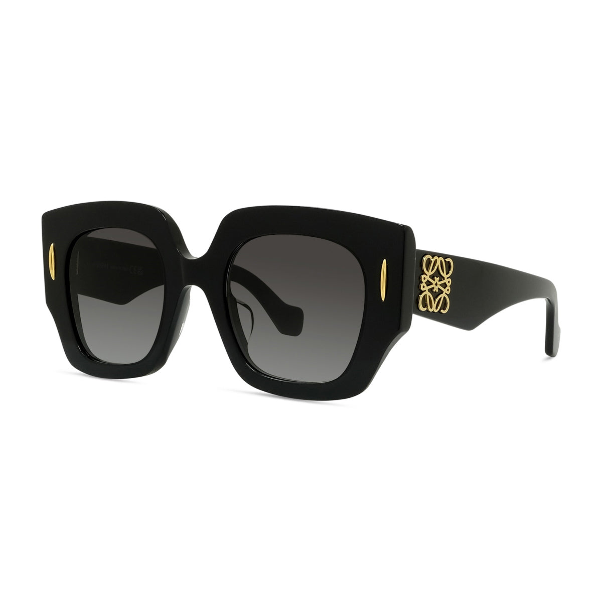 Loewe LW40129U Anagram 01B Black Nero Acetate Occhiali Da Sole
