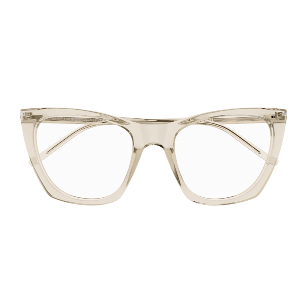 Saint Laurent SL 214 Kate Thin OPT Linea Corner Angle 004 Beige Trasparente Occhiali Da Vista