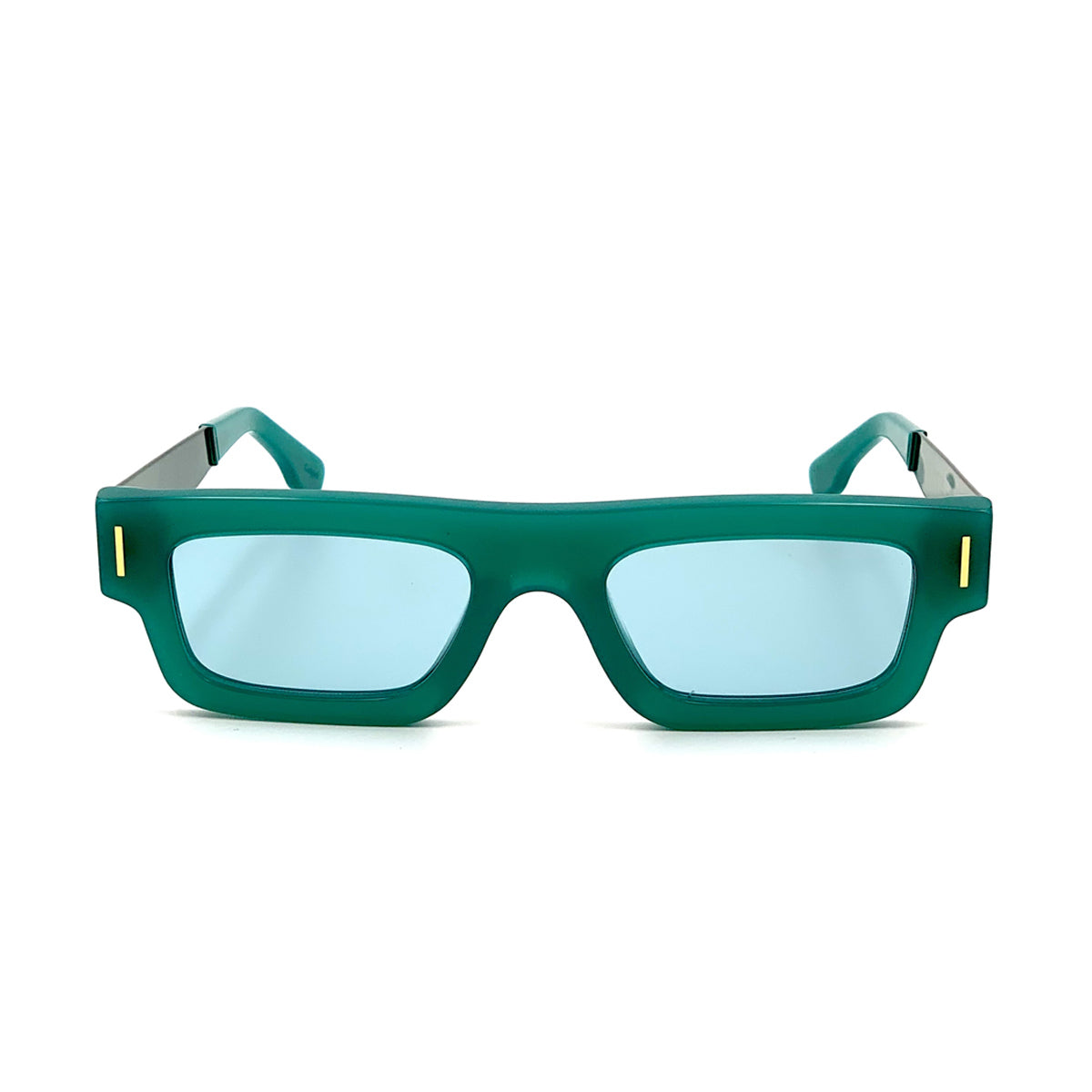 COLPO FRANCIS GREEN Verde Celluloid Occhiali Sole