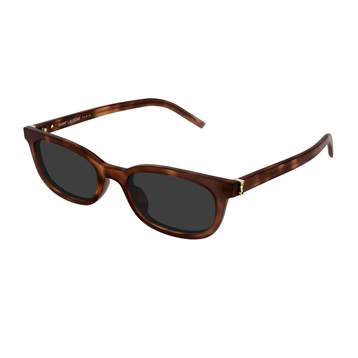 Saint Laurent SL M160 Linea Monogram 003 Havana Grey Recycled Acetate Occhiali Da Sole
