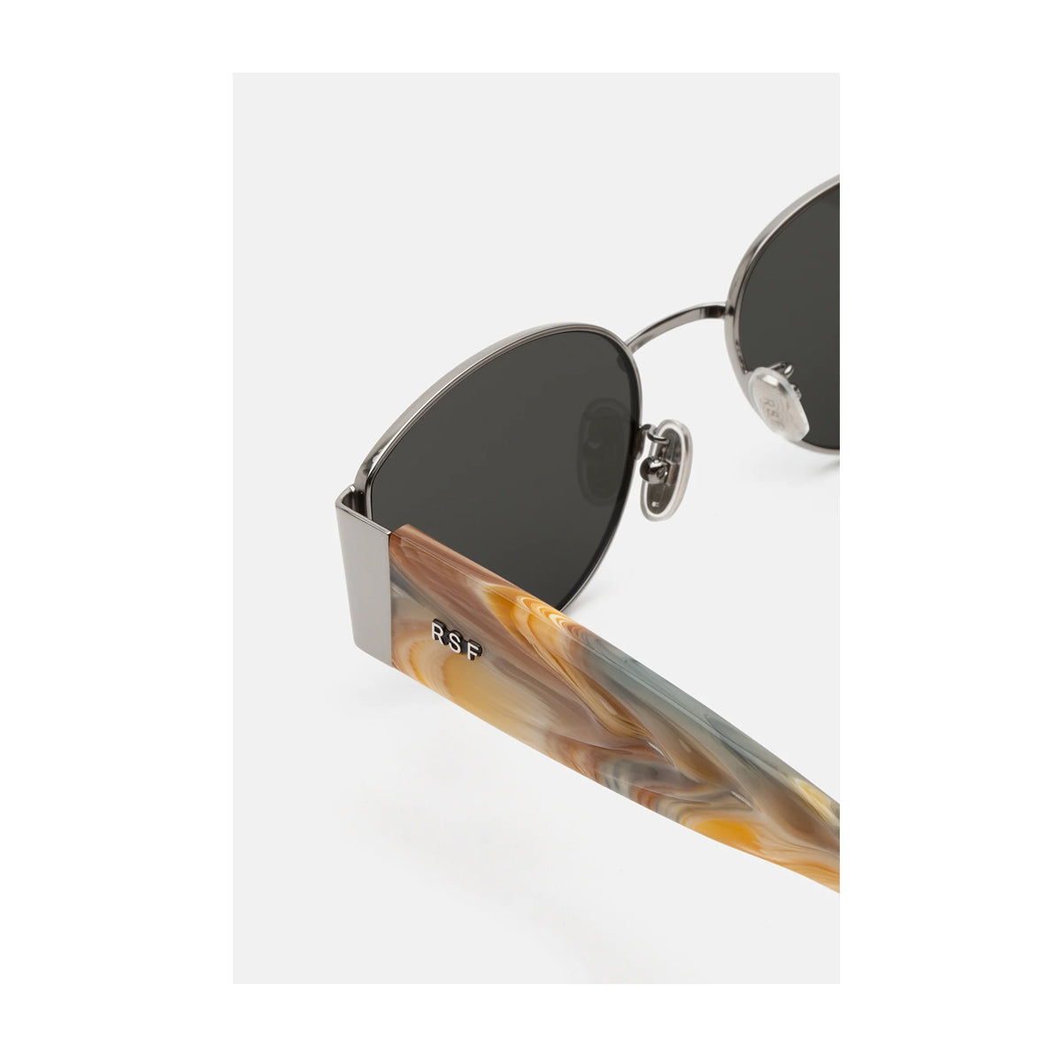 Retrosuperfuture X BOOGIE Silver Green Argento Acetate/metal Occhiali Da Sole