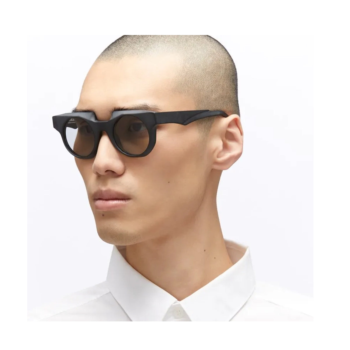 Maske U1 BM grey1* Black Matte Nero Acetate Occhiali Sole