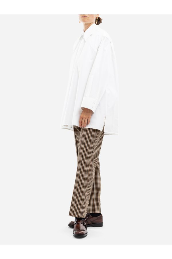 Jil Sander Cotton shirt in white