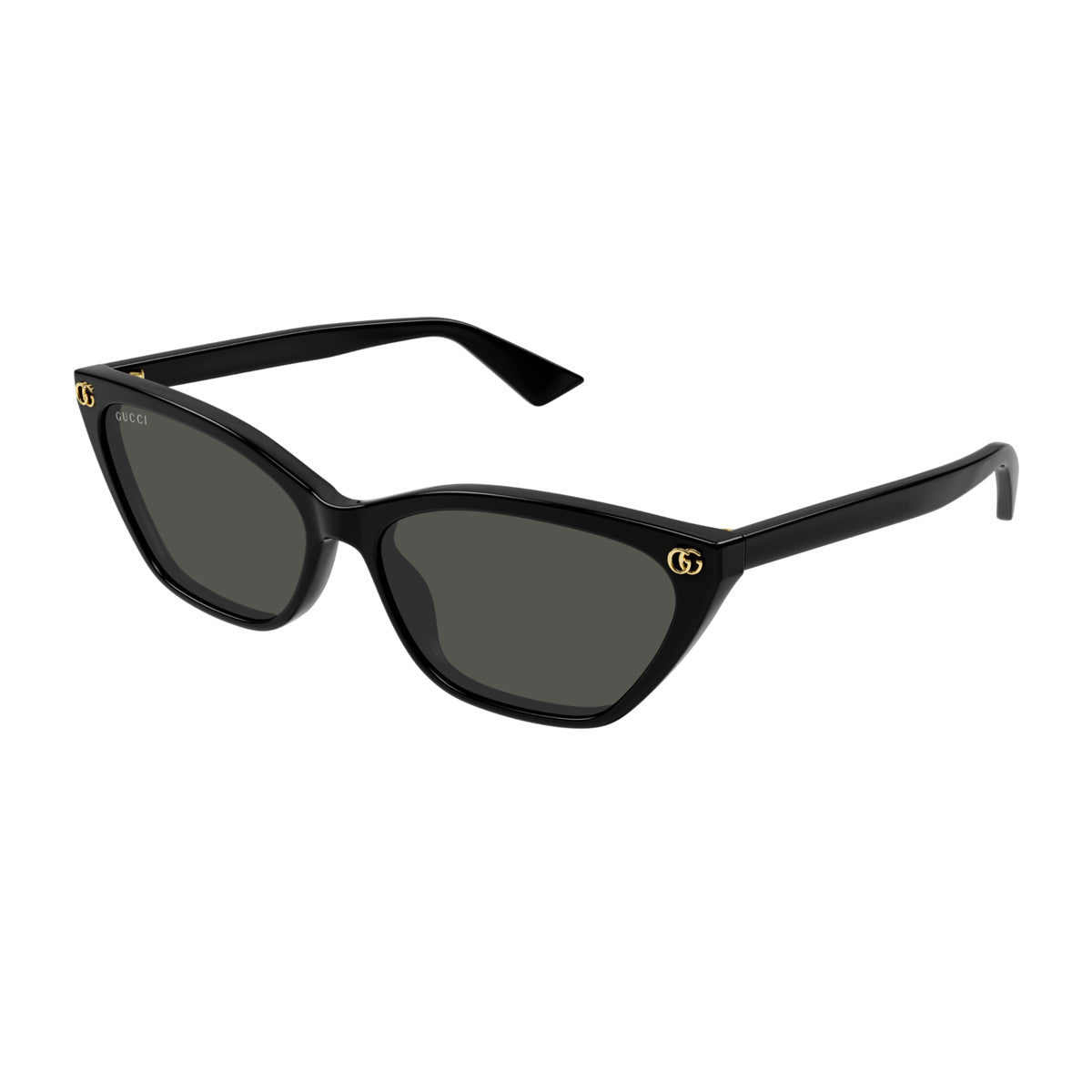 Gucci GG1815S Linea Emblem 001 Black Grey Nero Acetate Occhiali Da Sole