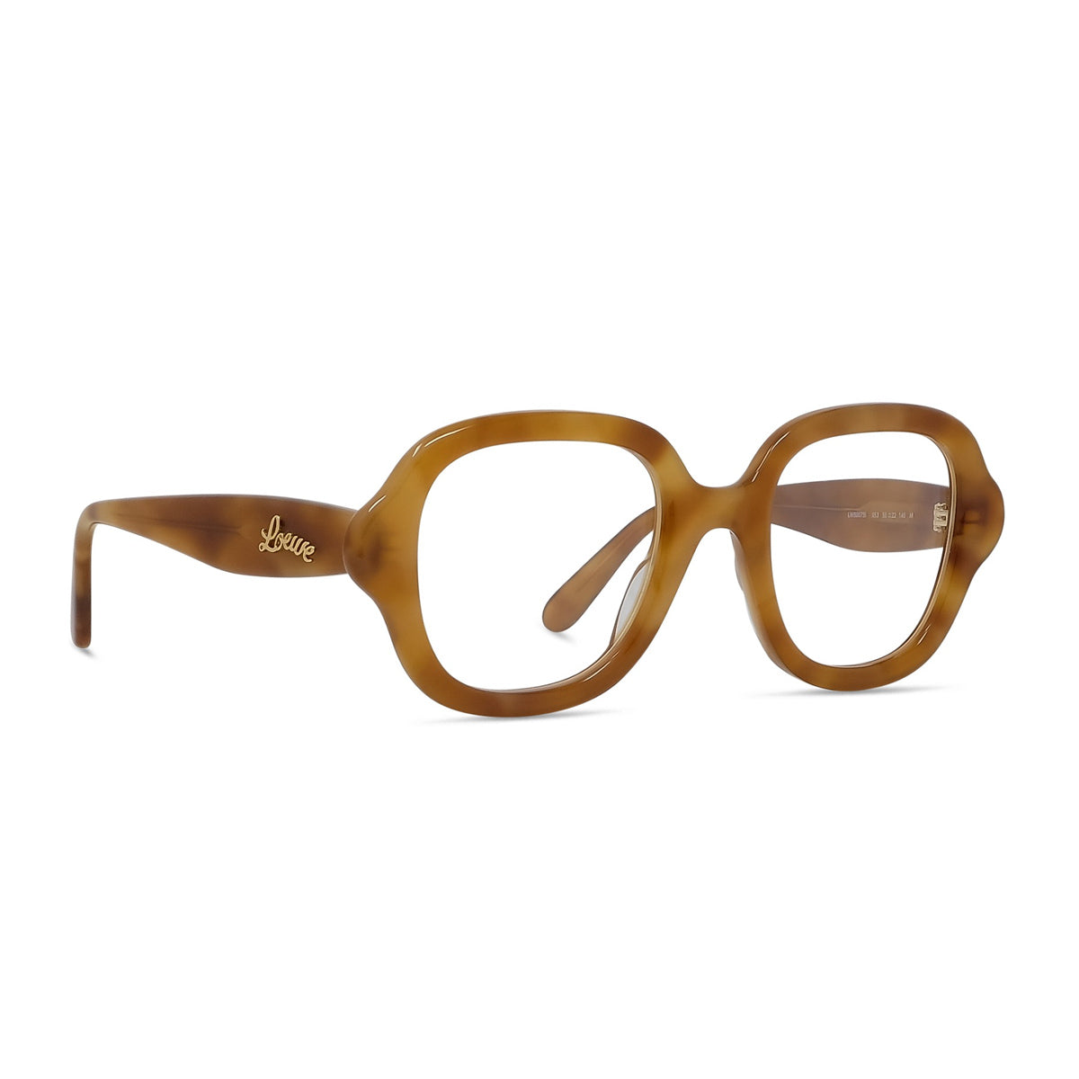 Loewe LW50075I Curvy 053 Blonde Havana Marrone Acetate Occhiali Da Vista