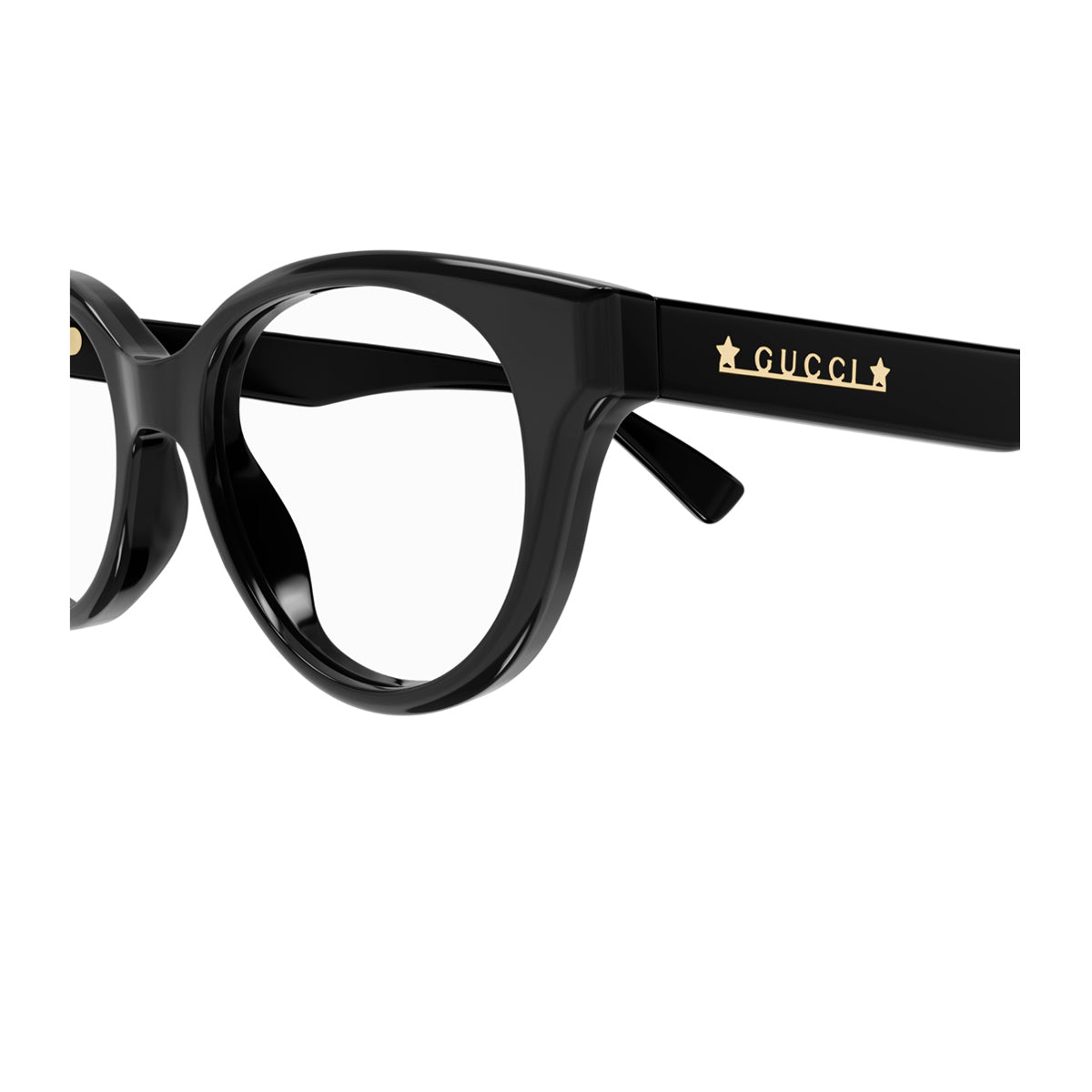 Gucci GG1590O Linea Lettering 004 Nero Acetate Occhiali Vista