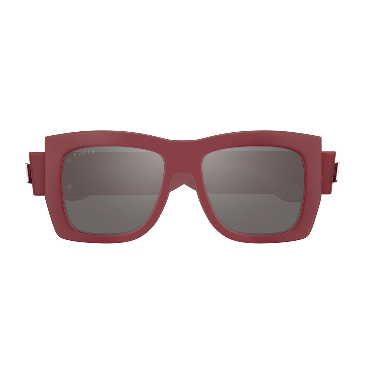 Gucci GG1688S Linea GG Logo 003 Red Grey Rosso Acetate Occhiali Da Sole