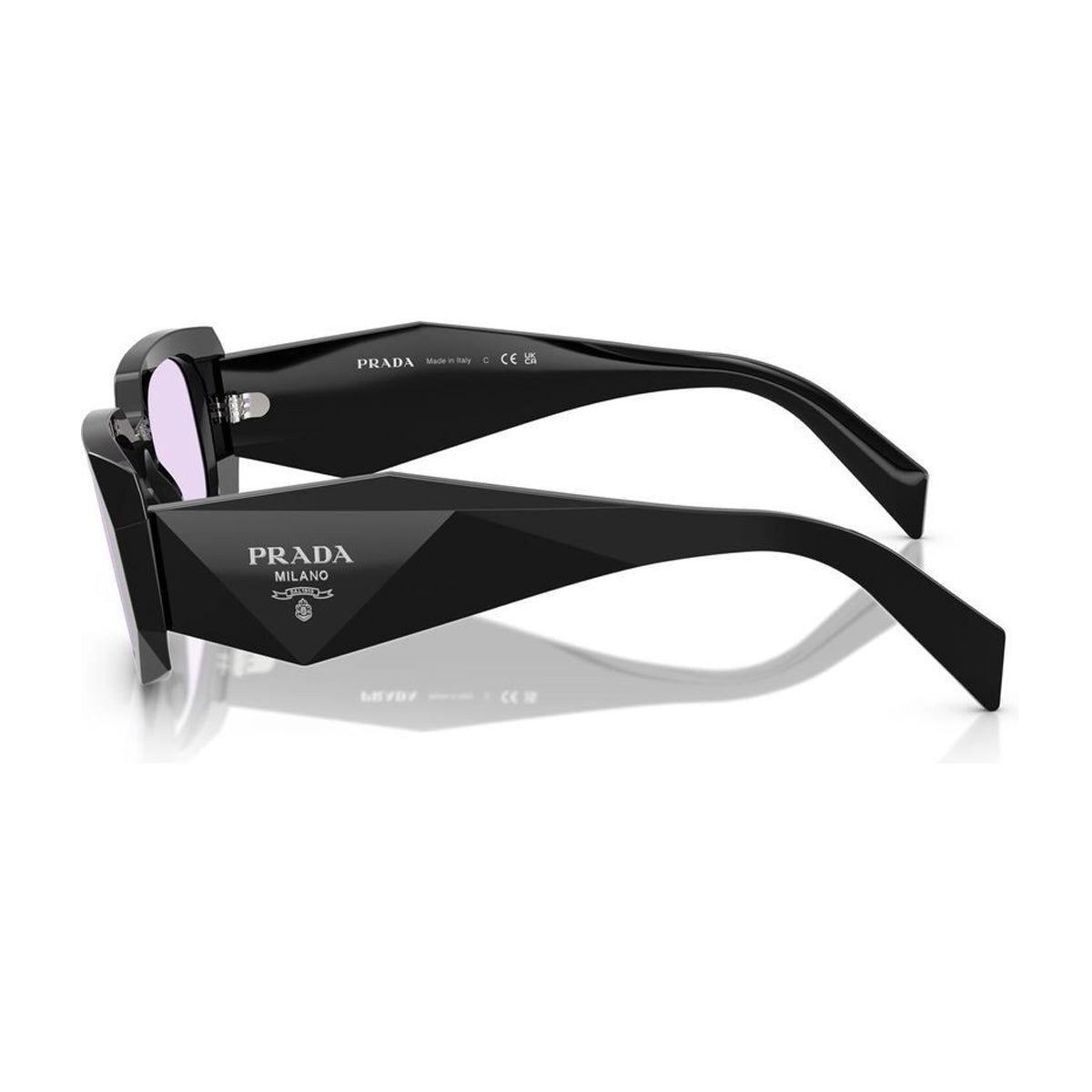 Prada PR17WS Symbole 16K40J Black Nero Acetate Occhiali Da Sole
