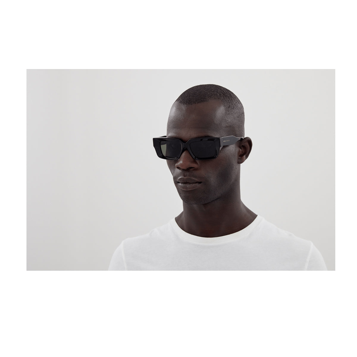GG1529S 001 Nero Acetate Occhiali Sole