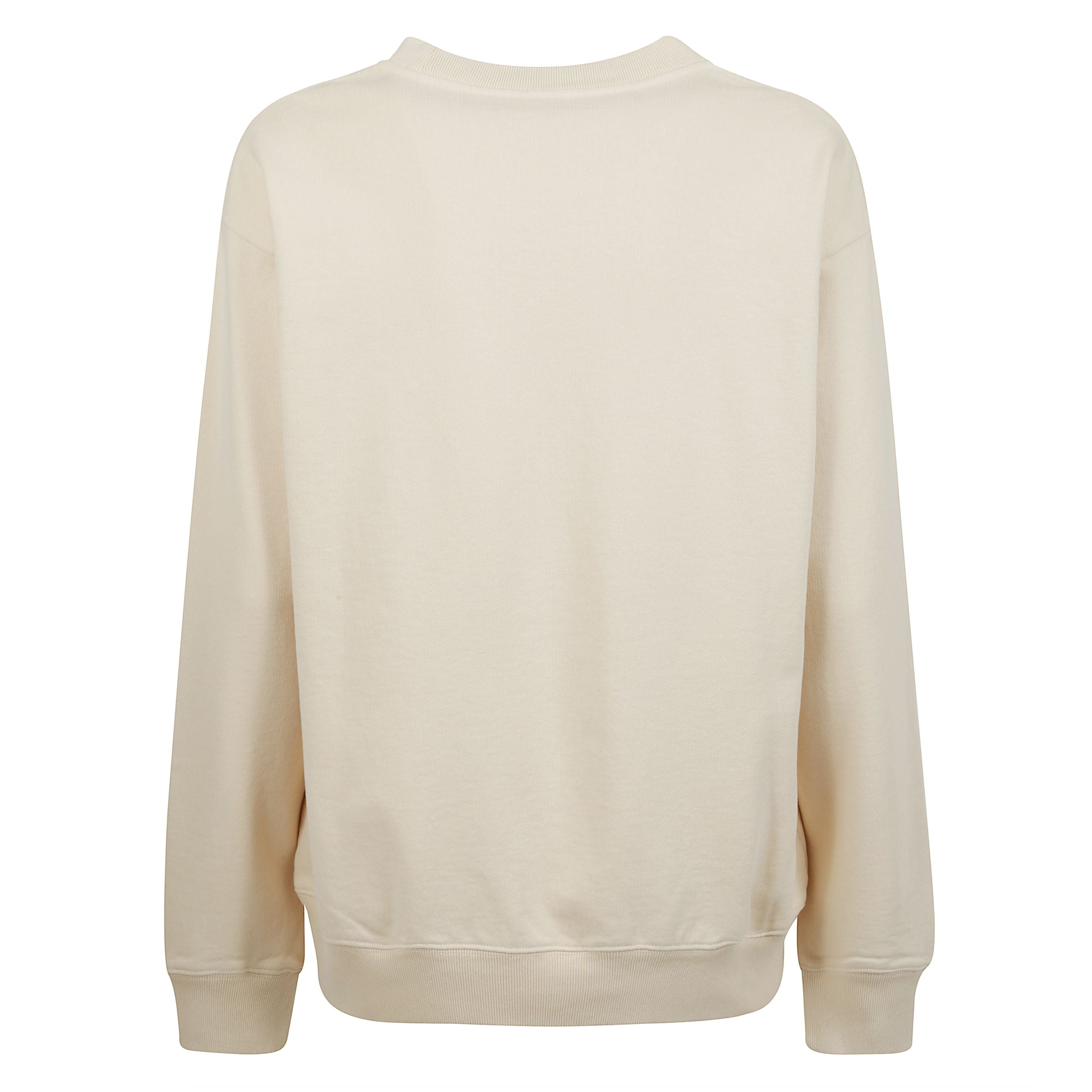 Wellness Club Crewneck Sweatshirt Cream Felpa