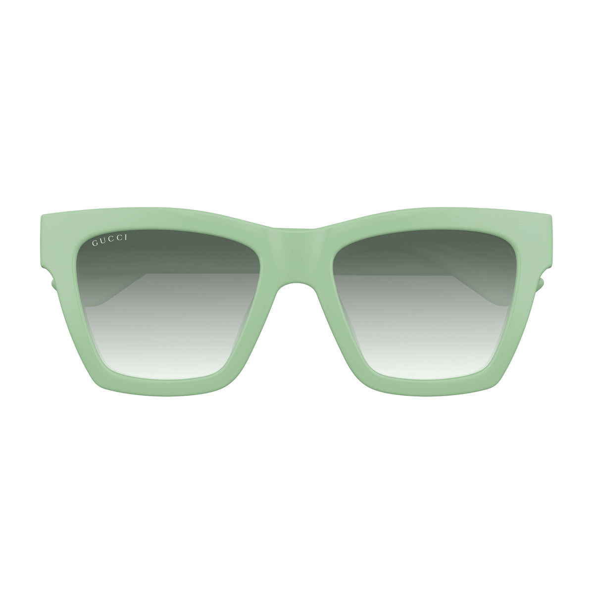 Gucci GG1714S Linea GG Logo 004 Green Grey Verde Acetate Occhiali Da Sole