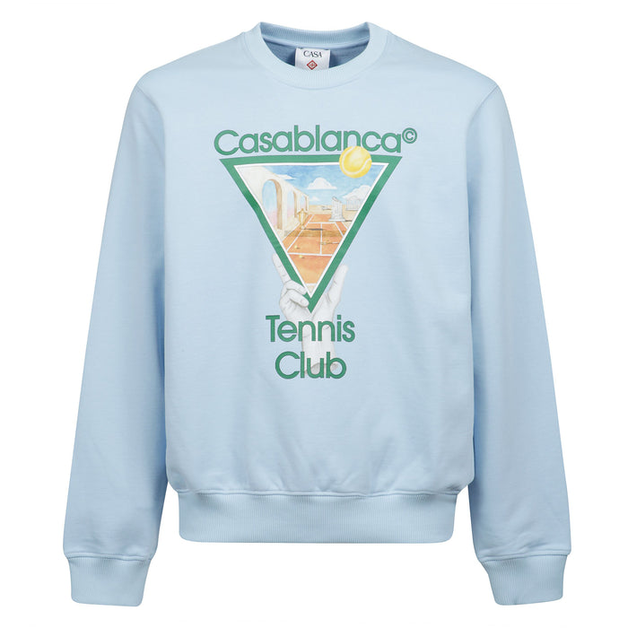 Casablanca Tennis Club Sweatshirt Multicolore Felpa