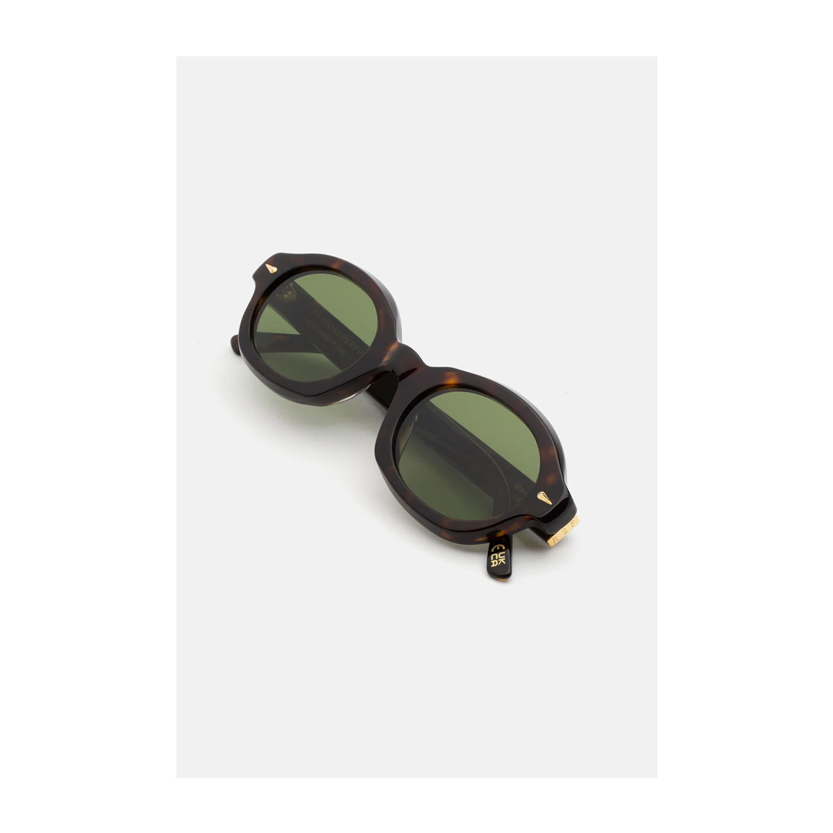 Retrosuperfuture MARZO 3627- Green Havana Marrone Acetate Occhiali Da Sole