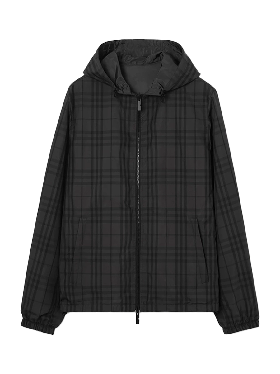 Burberry Men Newport Reversible Jacket Iron Grey >> Rtw