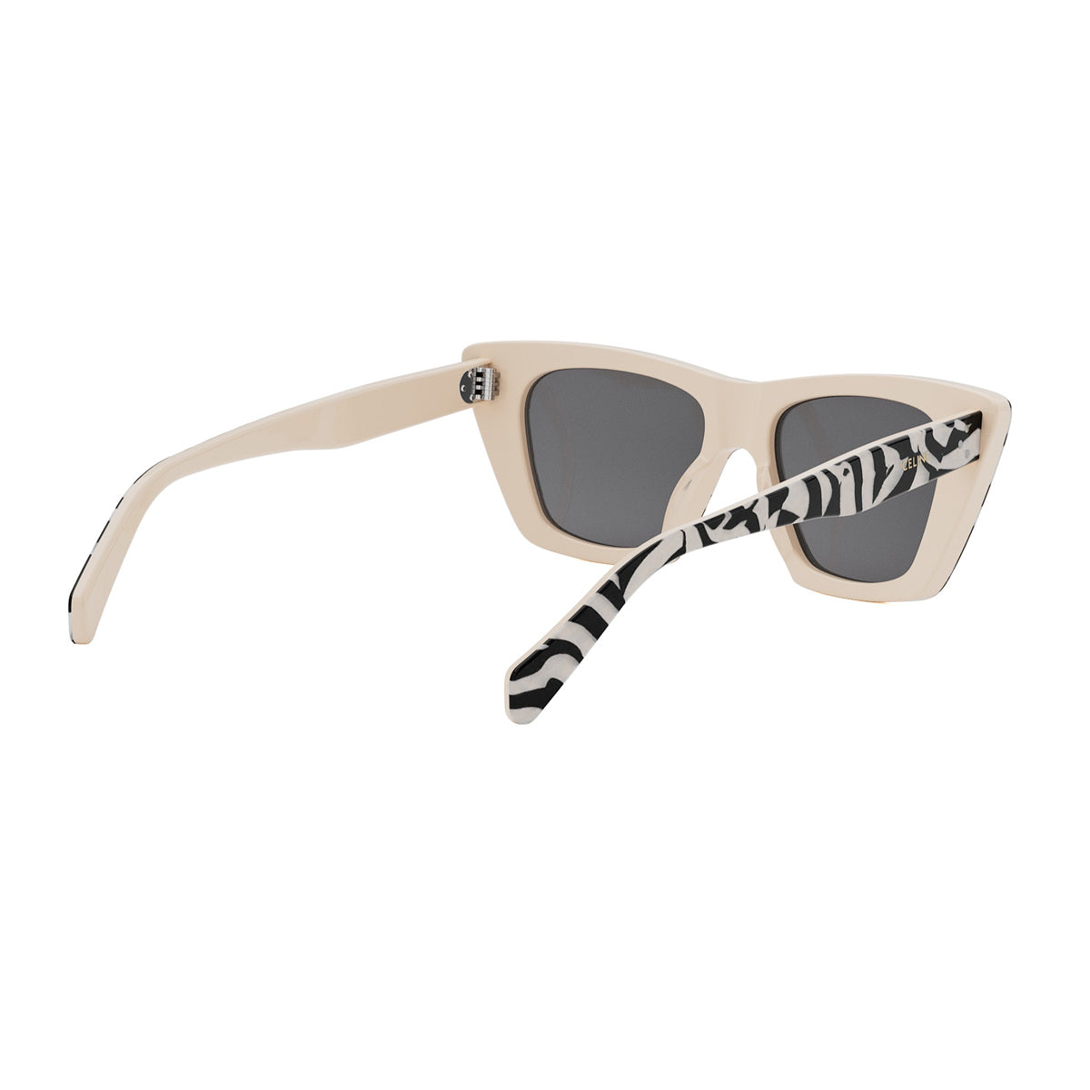 Celine CL40187I 3 Dots 99E Black and Ivory Nero Acetate Occhiali Da Sole