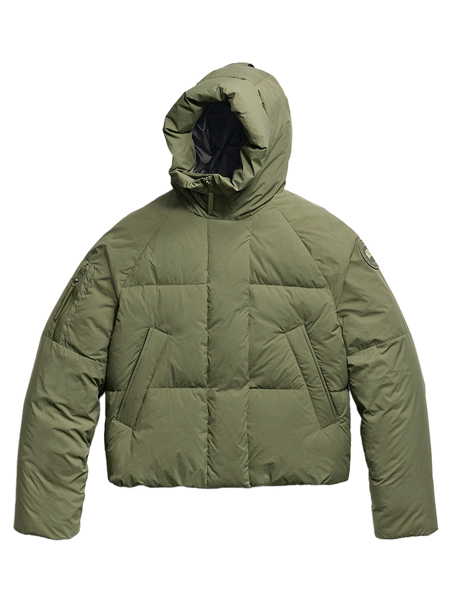 Canada Goose Women Chilliwack Puffer V Green Jacket