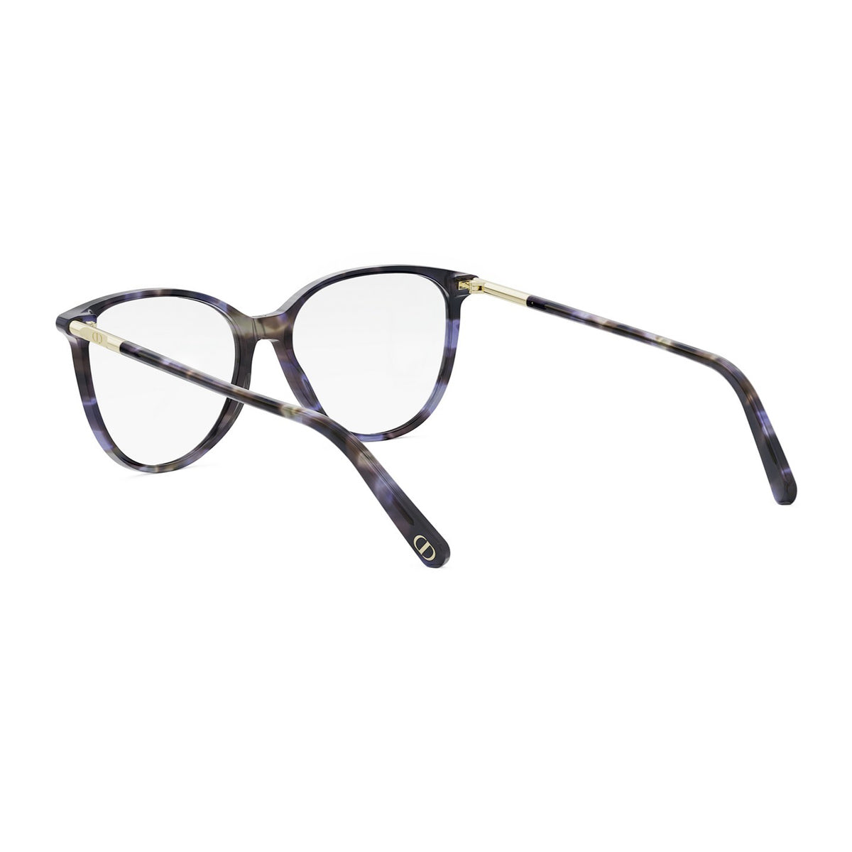 Dior MINICD O B7I 2400 Havana Viola Marrone Acetate Occhiali Da Vista