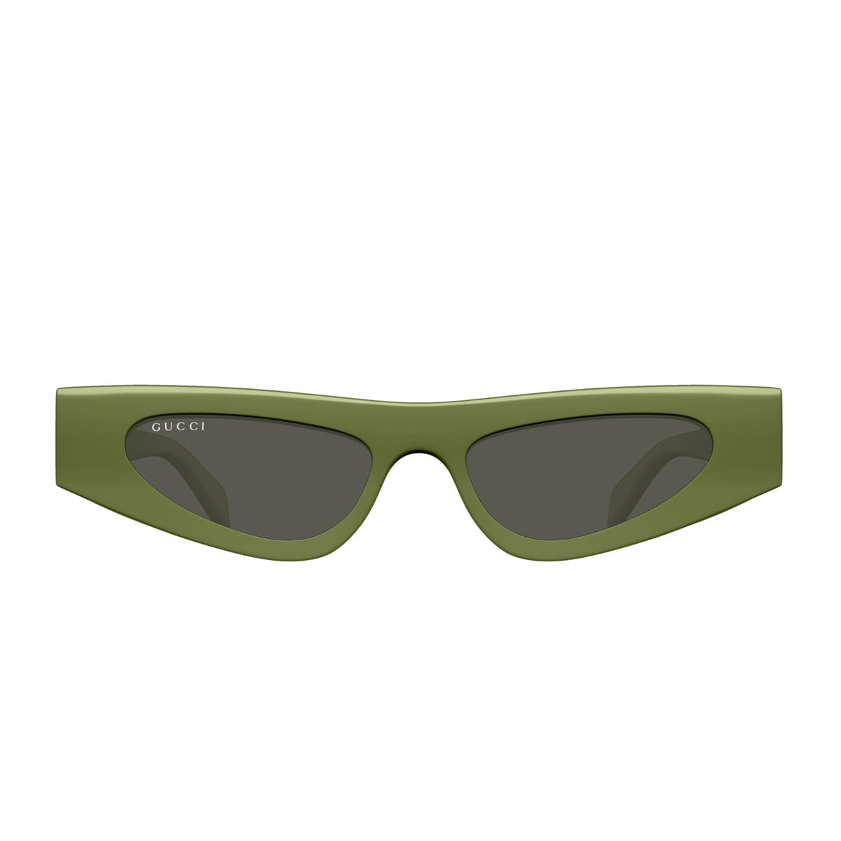 Gucci GG1779S Linea Fashion 007 Green Grey Verde Acetate Occhiali Da Sole