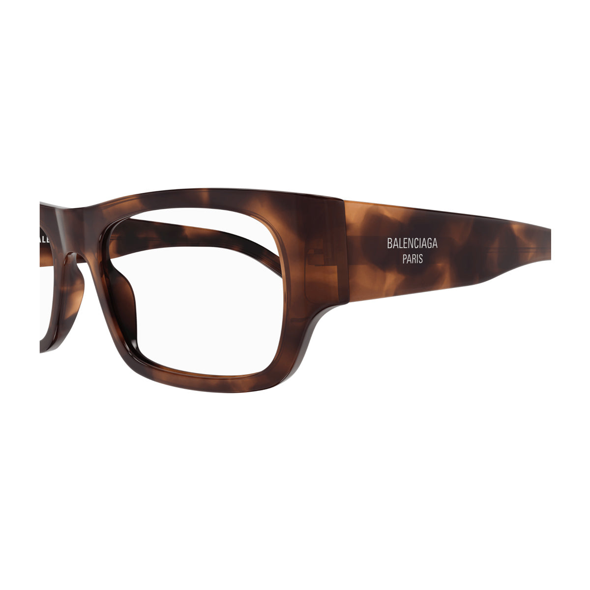 Balenciaga BB0370O Linea Everyday 002 Havana Marrone Acetate Occhiali Da Vista