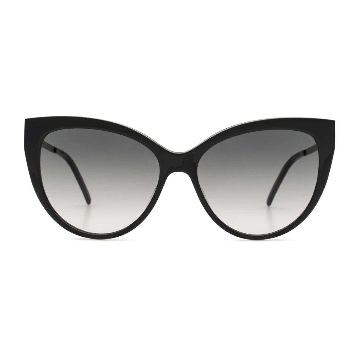 Saint Laurent SL M48S_A Linea Monogram 002 Black Smoke Nero Acetate Occhiali Da Sole