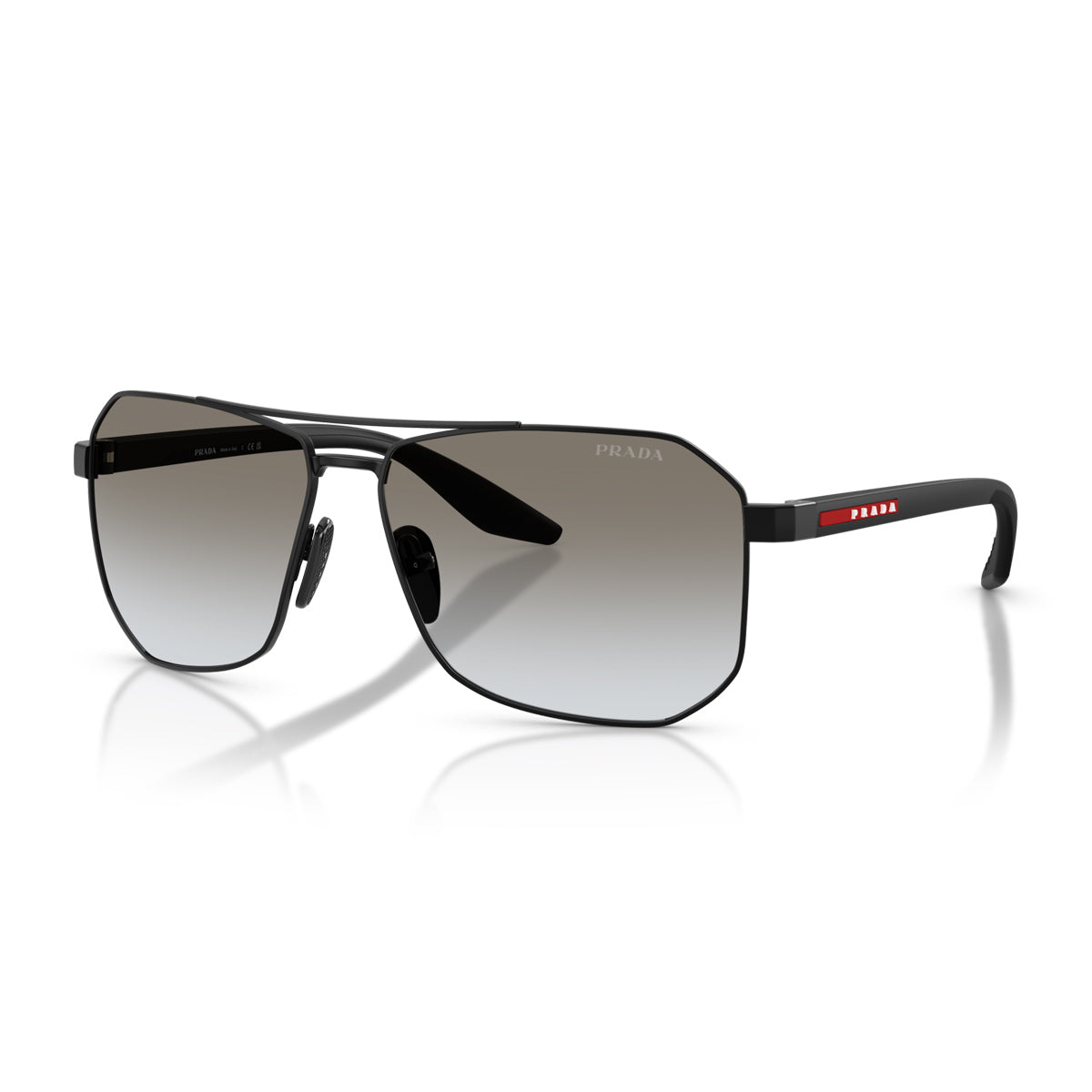 Prada Linea Rossa PS A53S 1BO5O0 Nero Opaco 1005 Metal Occhiali Da Sole