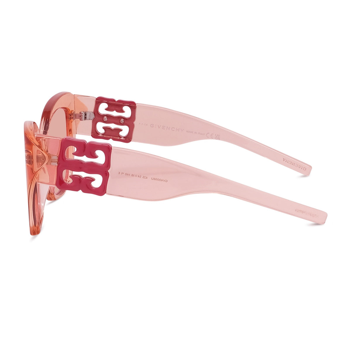 Givenchy GV40096U 4G Liquid 42s Rosa Trasparente Injected Occhiali Da Sole