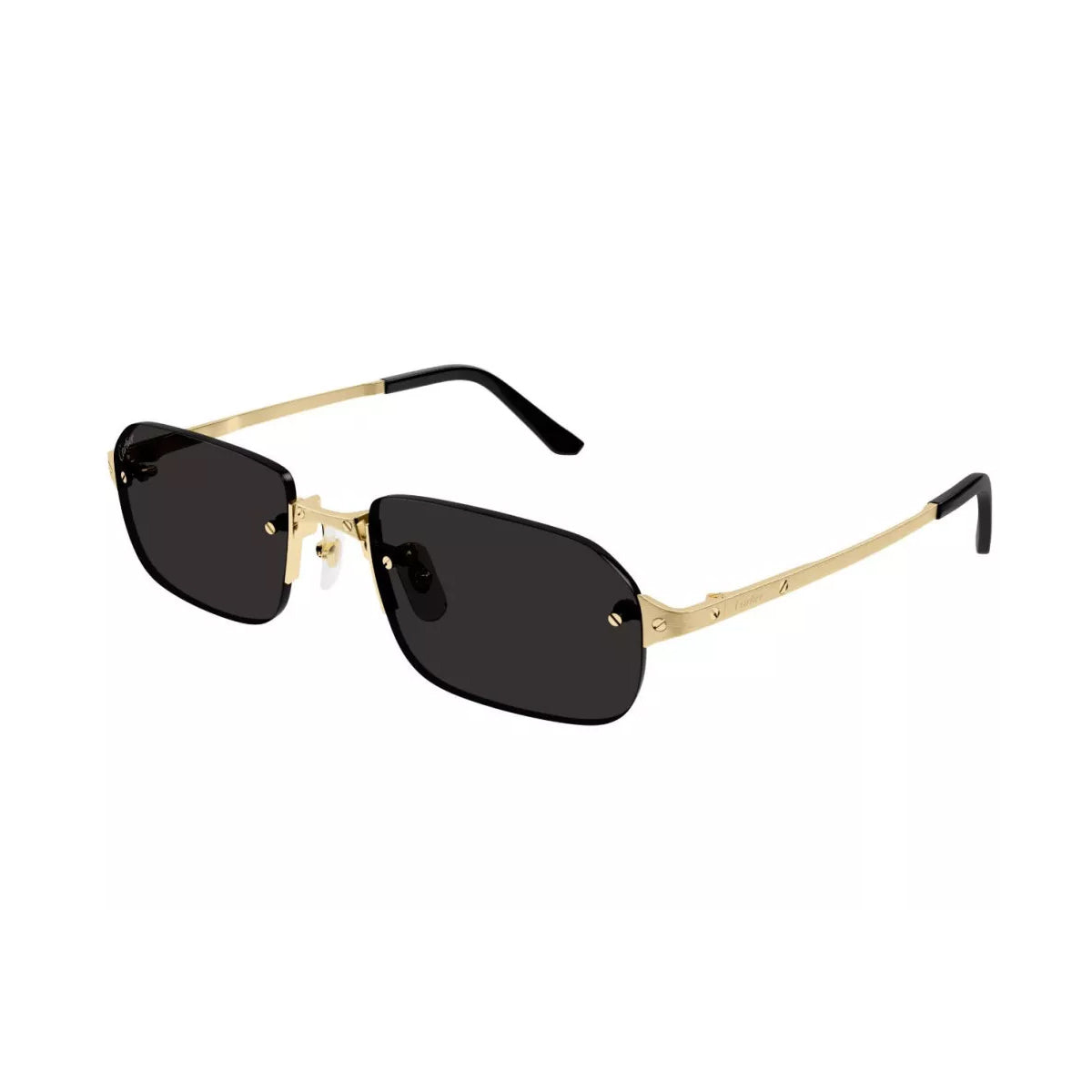 CT0460S SANTOS DE CARTIER 001 Gold Oro Metal Occhiali Da Sole