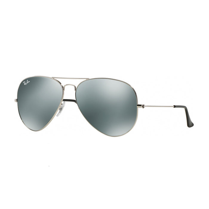 Aviator RB 3025 Argento Metal Occhiali Sole