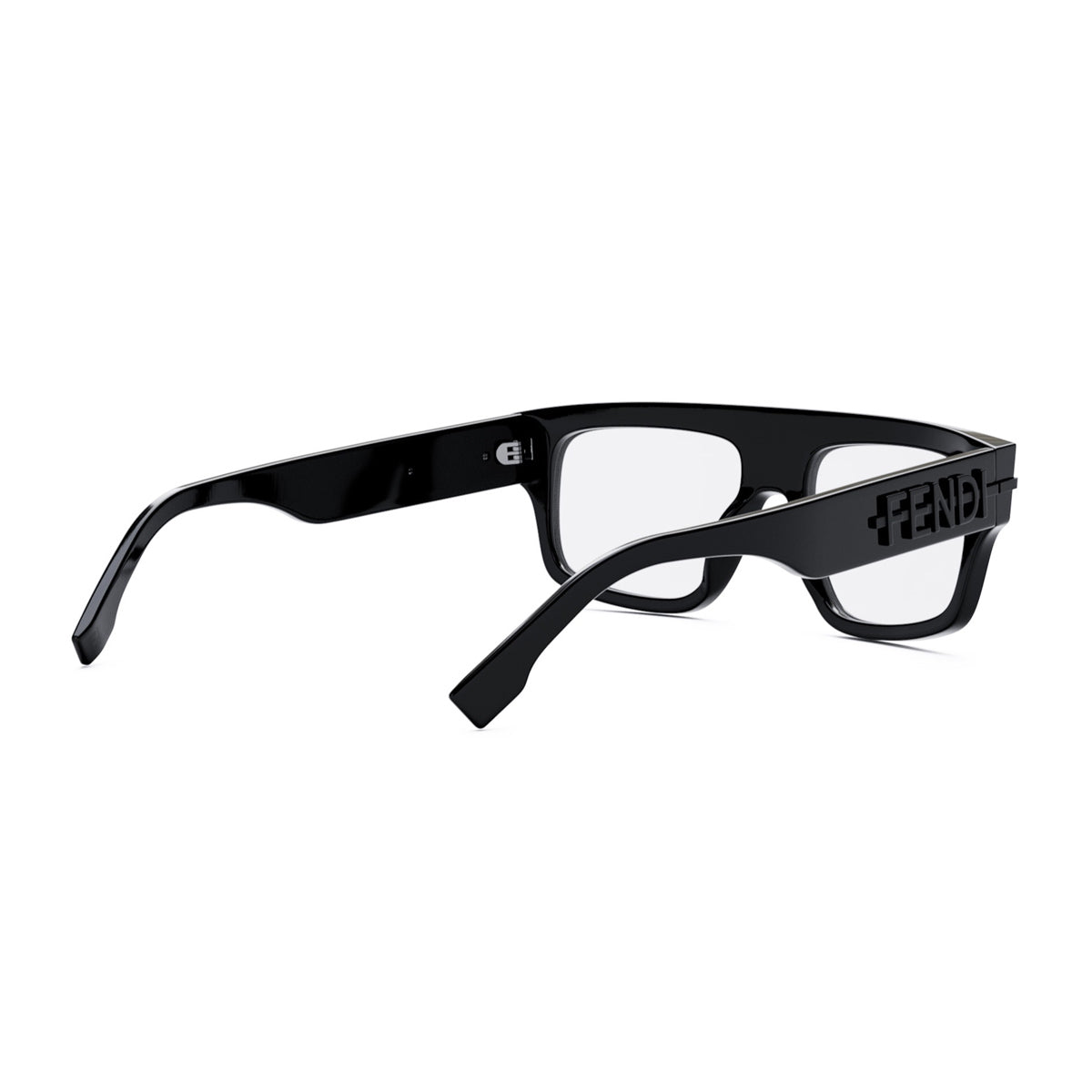 Fendi FE50062I Fendigraphy 001 Black Nero Acetate Occhiali Da Vista