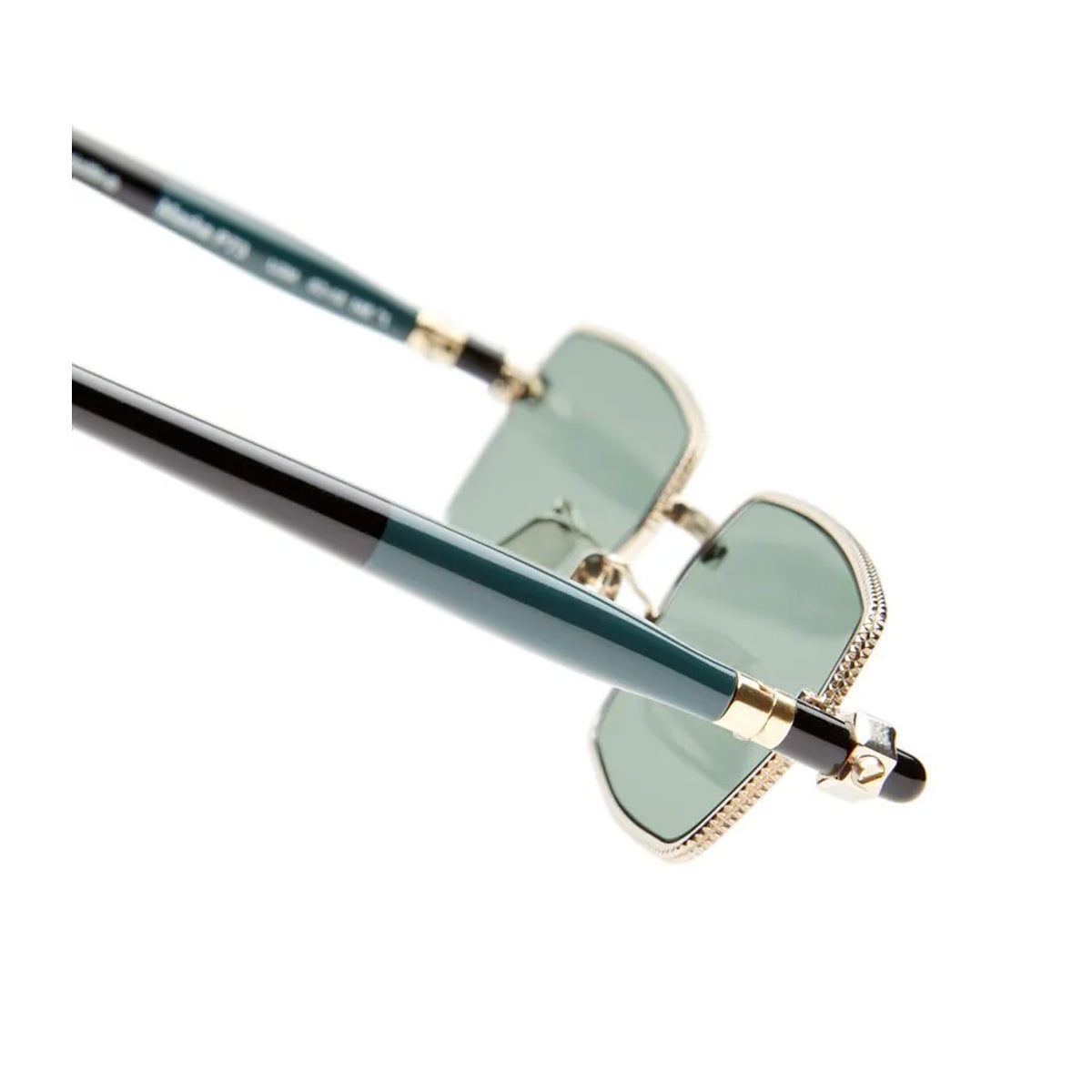 Kuboraum Maske P73 LGM Light Gold-Musk-Black Oro Acetate/metal Occhiali Da Sole