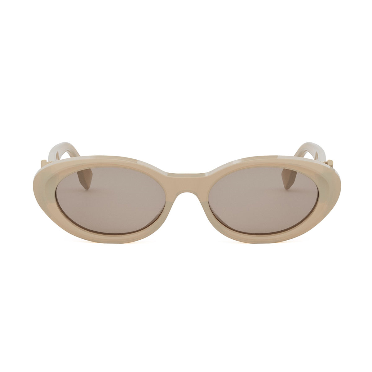 FE40140U 57E Beige FF DIAMOND Acetate Occhiali Da Sole