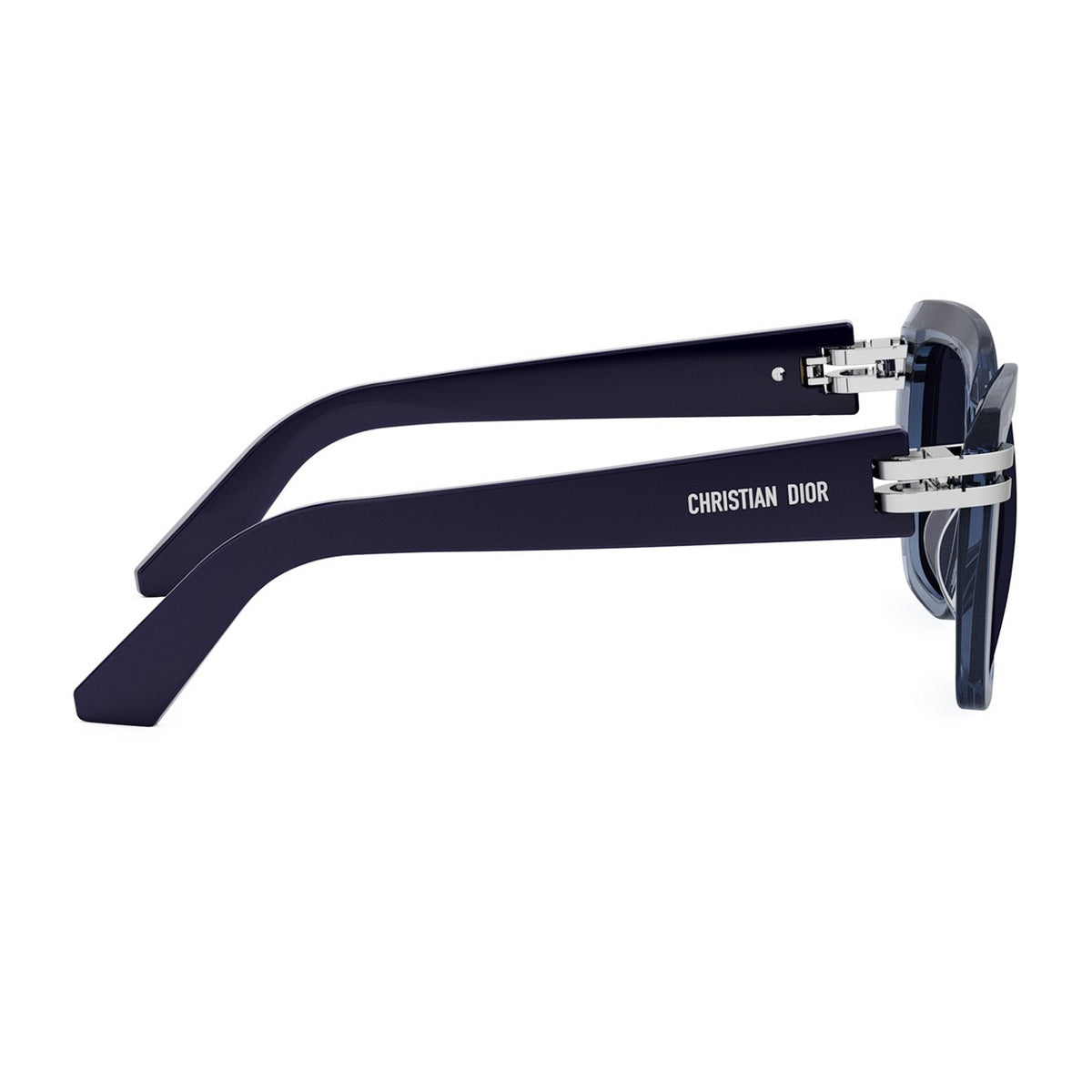 Dior CDior S1I 80b0 Blu Trasparente Acetate Occhiali Da Sole